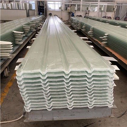 FRP Fiberglass Clear κυματοειδές φύλλο στέγης