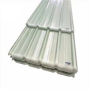 Πράσινα κυματοειδές πάνελ από υαλοβάμβακα