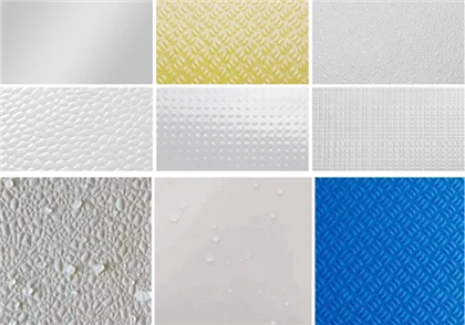 Πολλαπλά φινίρισμα διαφορετικά φύλλα υφή fiberglass FRP